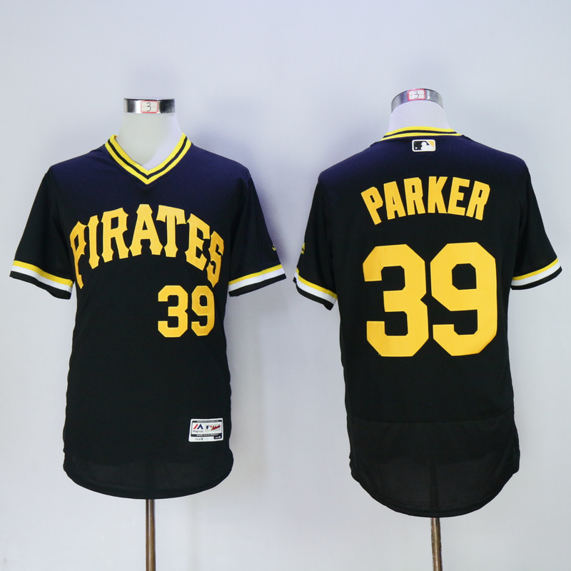 Men Pittsburgh Pirates #39 Parker Black Elite MLB Jerseys->pittsburgh pirates->MLB Jersey